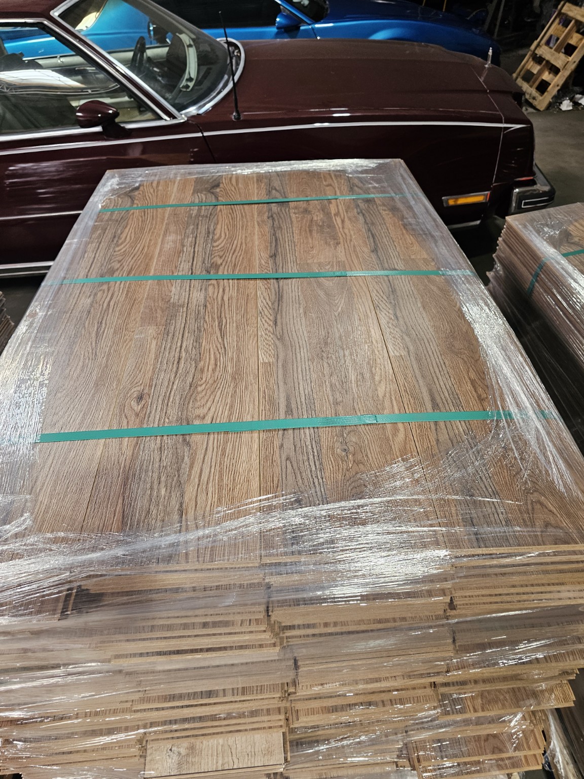 $400 full-pallet laminate flooring option